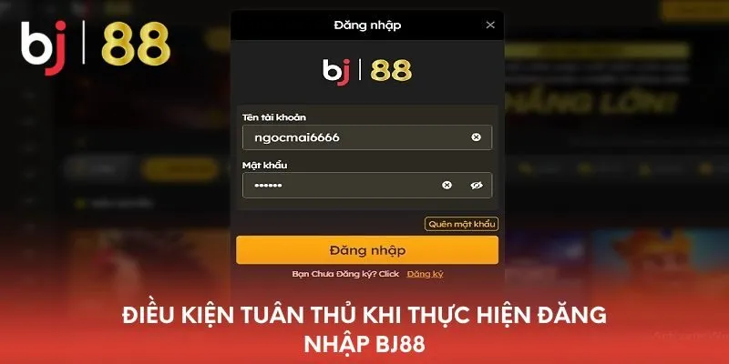 Đăng Nhập BJ88 – Newbie Chỉ Cần Thực Hiện Với 3 Bước